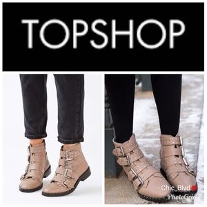 🆕️🌟Topshop AMELIA Studded Ankle Boots